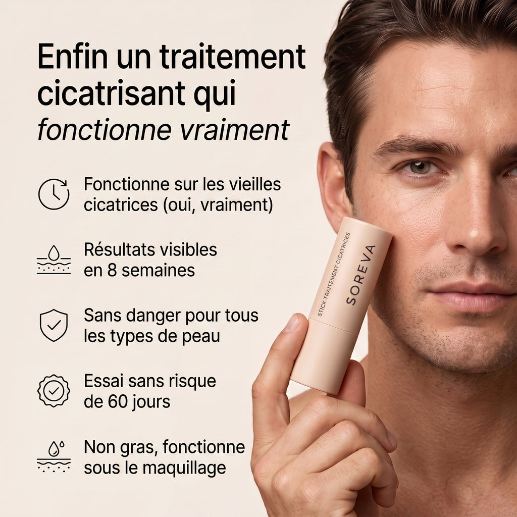 Soreva™ Stick pour le remodelage des cicatrices
